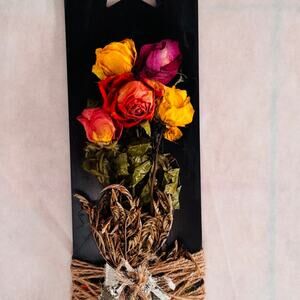 Handmade Wall Decoration Real flowers